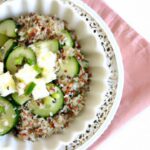 Fresh & Flavorful: Quinoa Salad with Cucumber and Feta