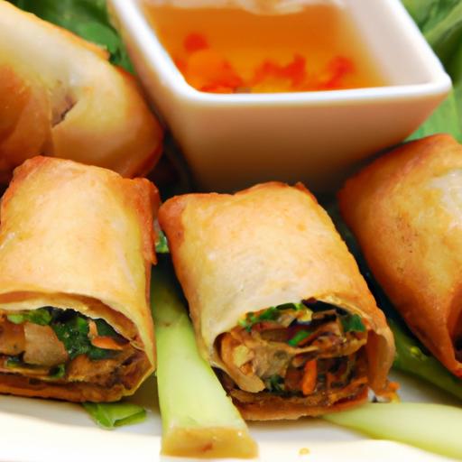 Crispy Veggie Egg Rolls:‍ A ⁢Fresh Twist‌ on a Classic Snack