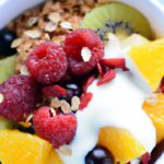 Brighten Your Day: Smoothie Bowls with Granola & Fruit