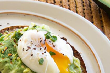 Creamy Avocado Toast with Poached Egg: A Perfect Pairing