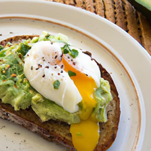 Creamy Avocado Toast with Poached Egg: A Perfect Pairing