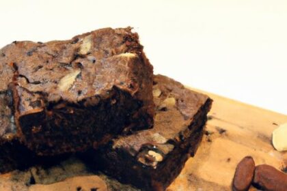 Nutty Delight: Almond Flour Brownies with Chia Seeds Twist