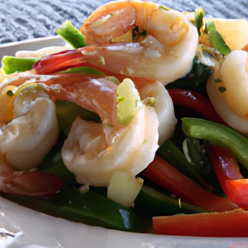 Savor the Flavor: stir-Fried Shrimp with Crisp Veggies