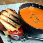 Classic Comfort: Tomato Soup Paired with Perfect Grilled Cheese