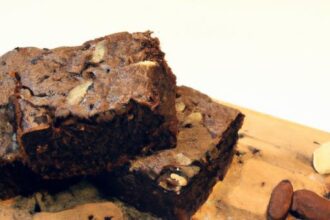Nutty Delight: Almond Flour Brownies with Chia Seeds Twist