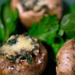 Savory Spinach & Ricotta Stuffed Mushrooms: A Delightful Bite