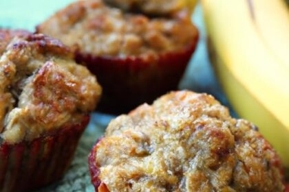 Wholesome Banana Oatmeal Muffins: A Tasty, Healthy Treat
