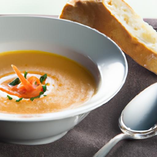 Velvety Carrot Ginger Soup: A Zesty Twist on Comfort Food