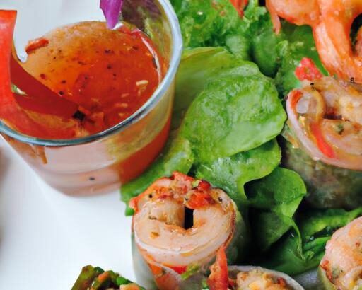 Crispy Spring Rolls: Delightful Shrimp & Veggie Bites