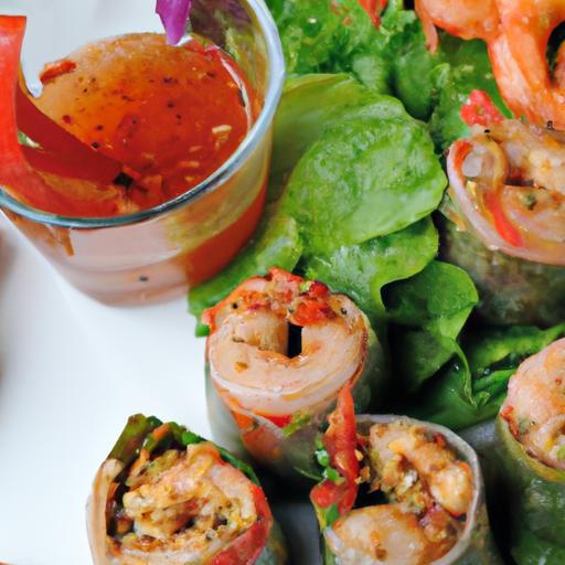 Crispy Spring Rolls: Delightful Shrimp & Veggie Bites