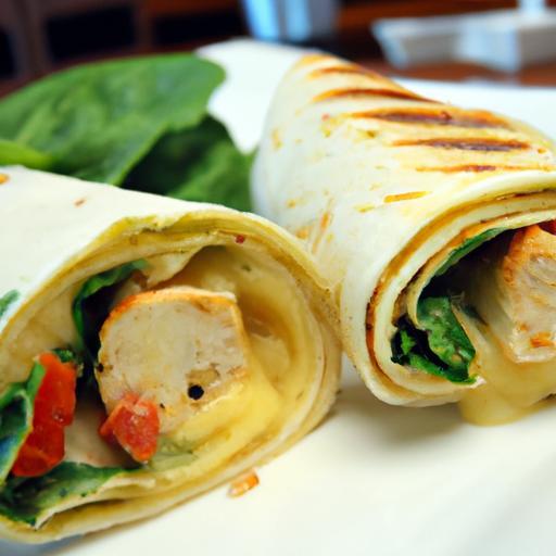 Melted Magic: How to Make Cheesy Garlic Chicken Wraps
