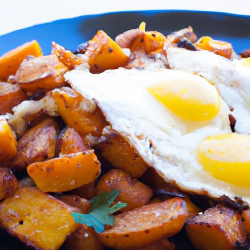 Hearty Sweet Potato Hash with Eggs: A Flavorful Morning Boost