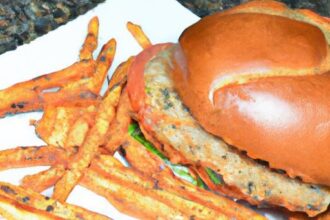 Savor the Flavor: Grilled Turkey Burgers & Sweet Potato Fries