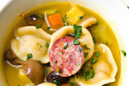 Hearty Sausage Tortellini Soup: Comfort in Every Bite