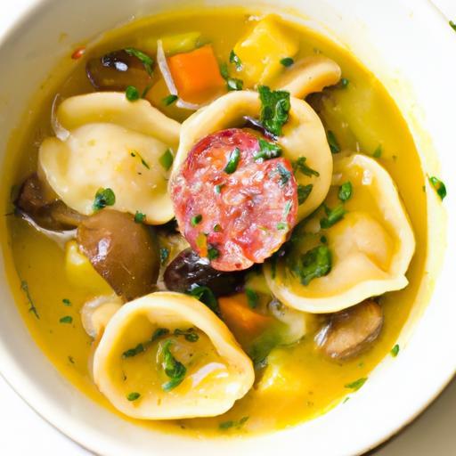 Hearty Sausage Tortellini Soup: Comfort in Every Bite