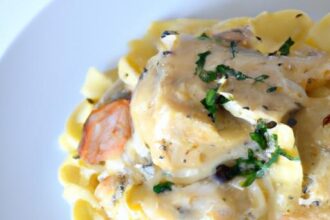 Creamy Chicken Carbonara: A Classic Twist on Tradition