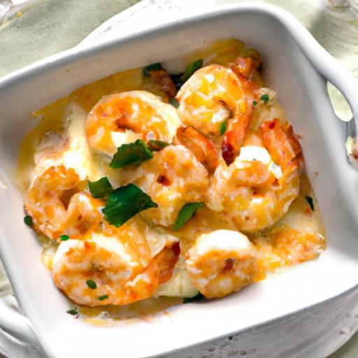 Garlic Shrimp Gratin: Easy, Flavorful, and Irresistible!
