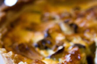 Savory Mushroom Quiche Recipe: A Flavorful Delight