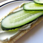 Refreshing Bites: The Classic Cucumber & Cream Cheese Sandwich