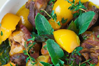 Savory Lamb Tagine with Apricots: A Sweet and Spicy Delight