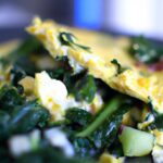 Elevate Breakfast: Scrumptious Scrambled Eggs with Spinach & Feta