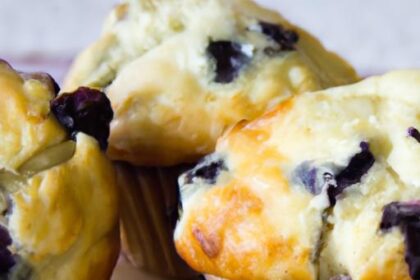 Irresistible Blueberry Cream Cheese Muffins Recipe Delight
