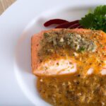 Savory Salmon with Zesty Cajun Butter Sauce Delight