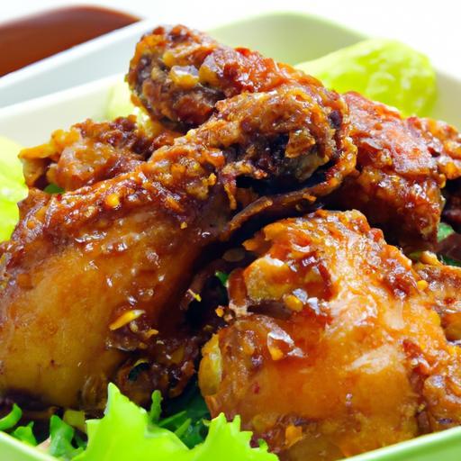 Golden Delight: The Irresistible Charm of Honey Butter Fried Chicken