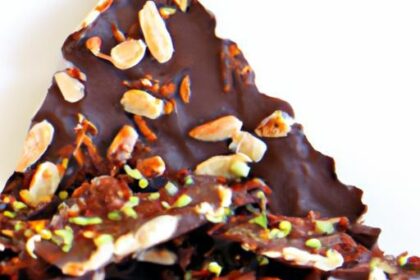 Decadent Keto Chocolate Bark with Crunchy Nut Delight