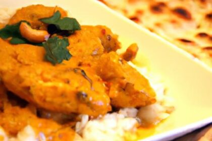 Savoring Butter Chicken and Garlic Naan: A Flavorful Duo