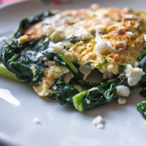 Elevate Breakfast: Scrumptious Scrambled Eggs with Spinach & Feta