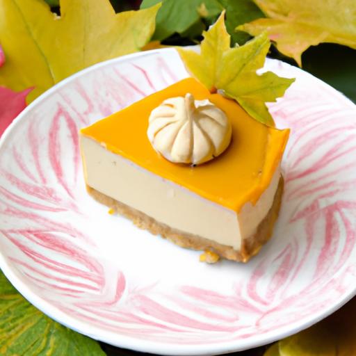 Creamy No-Bake Pumpkin Cheesecake: Autumn's Easy Treat