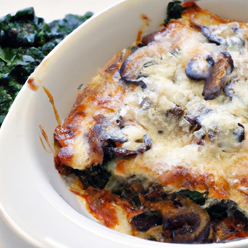 Hearty Mushroom and Spinach Lasagna: A Veggie Delight