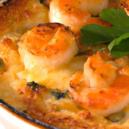 Savor the Taste: Easy Garlic Shrimp Gratin Recipe Delight