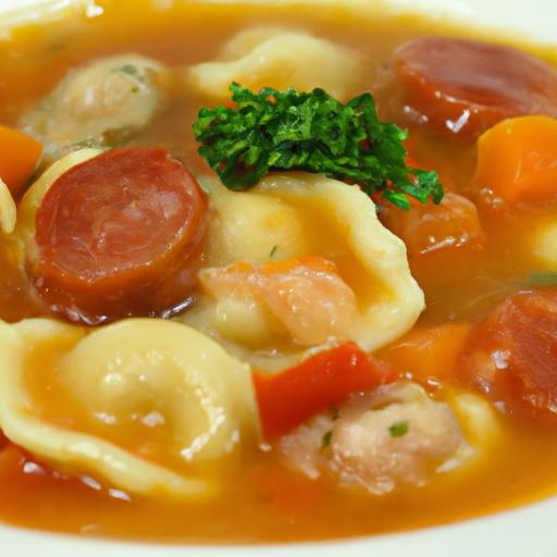 Hearty Sausage tortellini Soup: Comfort in Every Bite