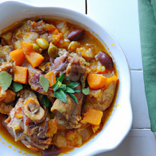 Savory Lamb Tagine with Apricots: A Sweet and ⁣Spicy Delight