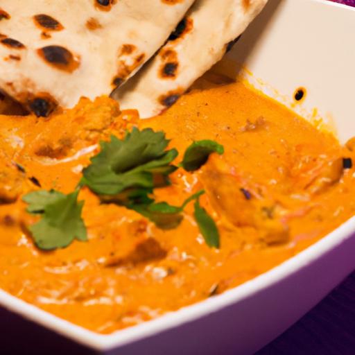 Savoring Butter Chicken and Garlic Naan: A Flavorful Duo