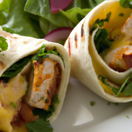 melted Magic: How to Make Cheesy Garlic Chicken Wraps