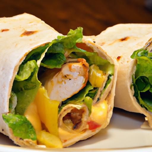 Melted Magic: How to Make Cheesy Garlic Chicken Wraps