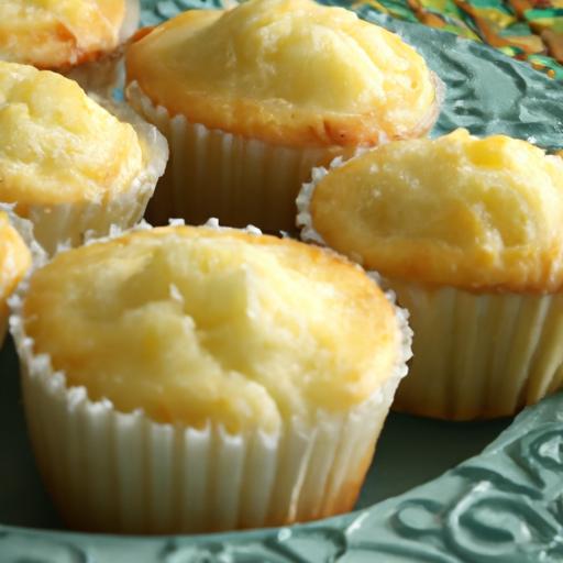 Tropical Delight: Coconut & Pineapple Cottage Cheese Muffins
