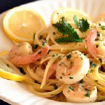 Zesty Lemon Garlic Shrimp Pasta: A Flavorful Seafood Delight