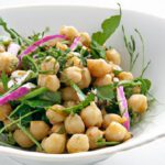 Refreshing Twist: Vibrant Greens and Chickpea Salad Recipe