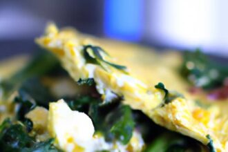 Elevate Breakfast: Scrumptious Scrambled Eggs with Spinach & Feta
