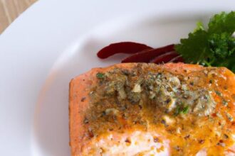 Savory Salmon with Zesty Cajun Butter Sauce Delight