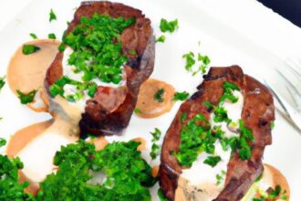 Savor Garlic Butter Steak Bites with Creamy Mash Delight