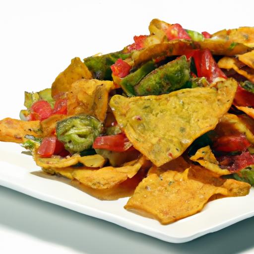 Crunchy Veggie Chips with Zesty Salsa: A Healthy Snack Delight