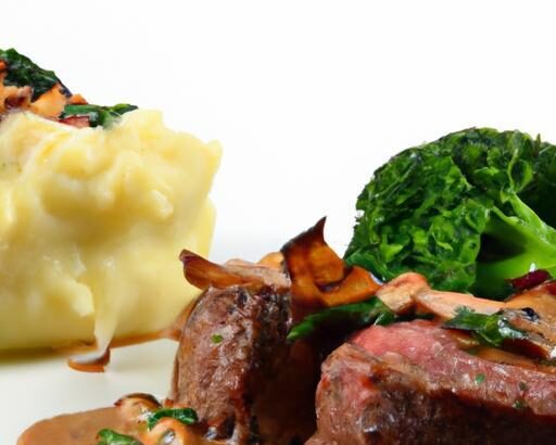Garlic Butter Steak Bites & Mash: A Savory Comfort Feast