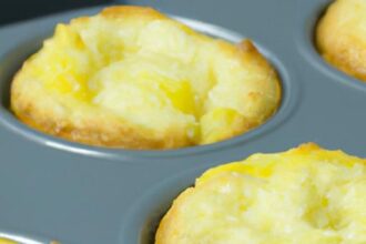 Tropical Delight: Coconut & Pineapple Cottage Cheese Muffins