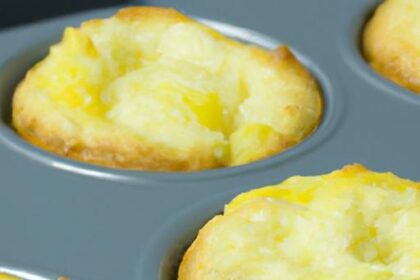 Tropical Delight: Coconut & Pineapple Cottage Cheese Muffins