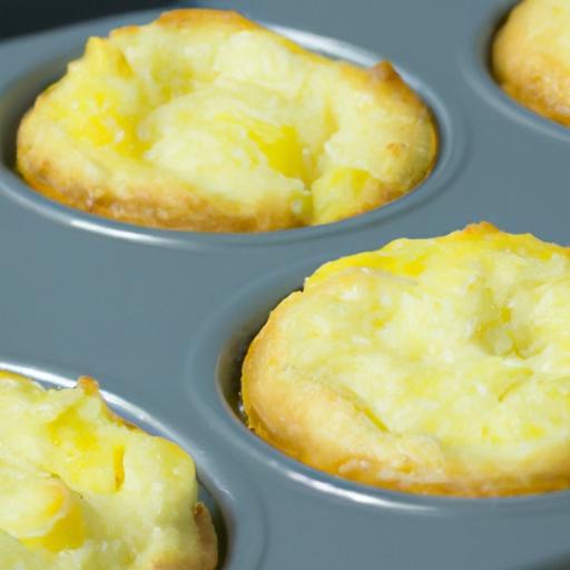 Tropical Delight: Coconut & Pineapple Cottage Cheese Muffins